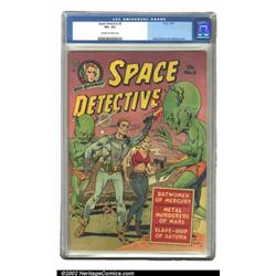 Space Detective #2 (Avon, 1951) CGC VF+ 8.5 Off-white to white pages. This awesome issue is the h...