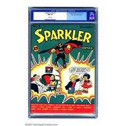 Sparkler Comics #5 Mile High pedigree (United Features Syndicate, 1941) CGC NM 9.4 White pages. E...