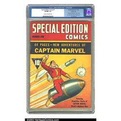 Special Edition Comics #1 Carson City pedigree (Fawcett, 1940) CGC VF/NM 9.0 Cream to off-white p...
