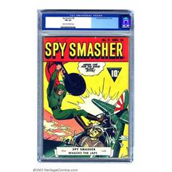 Spy Smasher #8 (Fawcett, 1942) CGC FN 6.0 Cream to off-white pages. Here's one for the Wake Islan...