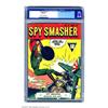 Image 1 : Spy Smasher #8 (Fawcett, 1942) CGC FN 6.0 Cream to off-white pages. Here's one for the Wake Islan...