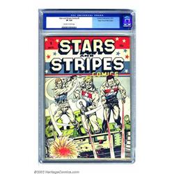 Stars and Stripes Comics #5 Mile High pedigree (Centaur, 1941) CGC VF 8.0 Off-white to white page...