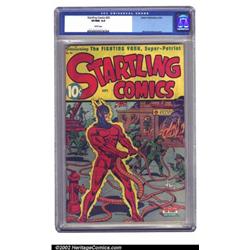 Startling Comics #35 (Better Publications, 1945) CGC VF/NM 9.0 White pages. Alex Schomburg's peri...