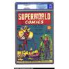 Image 1 : Superworld Comics #1 (Hugo Gernsback, 1940) CGC FN- 5.5 Cream to off-white pages. This bizarre bo...