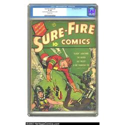 Sure-Fire Comics #2 (Ace, 1940) CGC GD 2.0 Off-white pages. Underwater covers always seem to real...