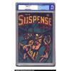 Image 1 : Suspense Comics #8 (Continental Magazines, 1945) CGC FN/VF 7.0 Cream to off-white pages. Heads up...