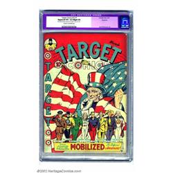 Target Comics #13 Rockford pedigree (Novelty Press, 1941) CGC Apparent VF+ 8.5 Slight (P) Cream t...