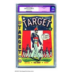 Target Comics #19 Rockford pedigree (Novelty Press, 1941) CGC Apparent VF 8.0 Slight (P) Cream to...