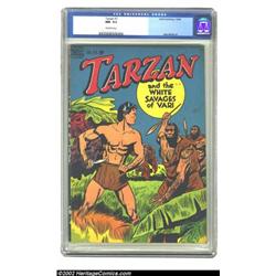 Tarzan #1 (Dell, 1948) CGC NM- 9.2 Off-white pages. Tarzan and the White Savages of Vari, a truly...