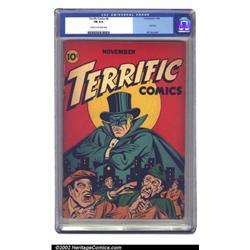 Terrific Comics #6 (Continental Magazines, 1944) CGC FN 6.0 Cream to off-white pages. One of the...