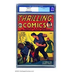 Thrilling Comics #3 Rockford pedigree (Better Publications, 1940) CGC VG/FN 5.0 Cream to off-whit...