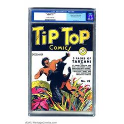 Tip Top Comics #32 Mile High pedigree (United Features Syndicate, 1938) CGC FN/VF 7.0 Off-white t...