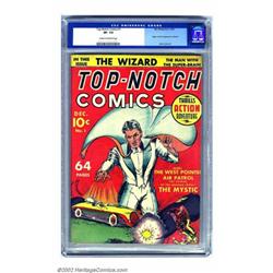 Top-Notch Comics #1 (MLJ, 1939) CGC VF- 7.5 Cream to off-white pages. MLJ's first comic book titl...