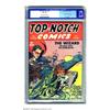 Image 1 : Top-Notch Comics #4 (MLJ, 1940) CGC VF- 7.5 Off-white to white pages. Streak Chandler on Mars mak...