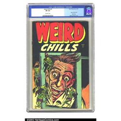 Weird Chills #2 (Key Publications, 1954) CGC FN 6.0 Off-white pages. This book is on everybody's...