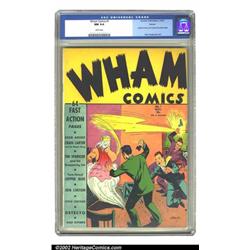 Wham Comics #1 Denver pedigree (Centaur, 1940) CGC NM 9.4 White pages. Centaur, famous for their...