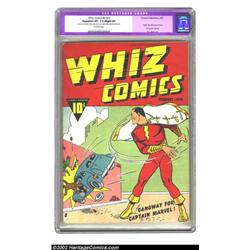Whiz Comics #1 (Fawcett, 1940) CGC Apparent VF- 7.5 Slight (P) Off-white pages. Here we have one...