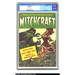 Witchcraft #5 (Avon, 1953) CGC FN/VF 7.0 Cream to off-white pages. This obscure Avon features an...