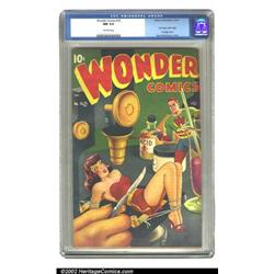 Wonder Comics #15 (Better Publications, 1947) CGC NM 9.4 Off-white pages. Of the many fantastic a...