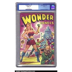 Wonder Comics #17 Aurora pedigree (Better Publications, 1948) CGC VF/NM 9.0 Off-white pages. If w...