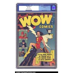 Wow Comics #10 Rockford pedigree (Fawcett, 1943) CGC VG+ 4.5 Off-white to white pages. You won't...