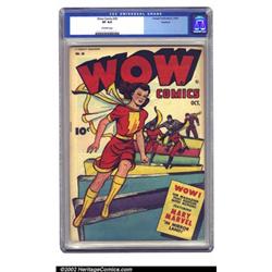 Wow Comics #30 Rockford pedigree (Fawcett, 1944) CGC VF 8.0 Off-white pages. Mary Marvel travels...