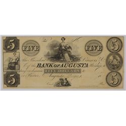18- $5 Bank of Augusta GA