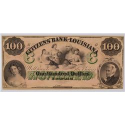 18- $100 Citizens Bank of Lousiana