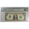 Image 1 : 2003 $1 Federal Reserve (Star) Note PMG66