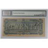 Image 2 : 1864 $20 CONFEDERATE STATES OF AMERICA PMG 45 EPQ