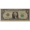 Image 1 : 1974 $1 FEDERAL RESERVE NOTE (MINT ERROR)