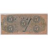Image 2 : 1862 $5 CONFEDERATE STATES OF AMERICA F/VF