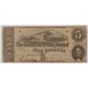 Image 1 : 1863 $5 CONFEDERATE STATES OF AMERICA