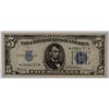 Image 1 : 1934 A $5 SILVER CERTIFICATE (STAR) VF+