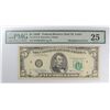 Image 1 : 1969 C $5 FEDERAL RESERVE NOTE (MINT ERROR-MISALIGNMENT) PMG 25