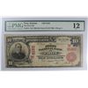 Image 1 : 1902 $10 NATIONAL TROY, KS #8162 PMG 12 (RED SEAL)
