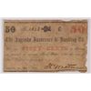 Image 1 : 1862 50c  Augusta Insurance & Banking CO