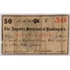 Image 1 : 1863 50c  Augusta Insurance & Banking CO