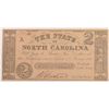 Image 1 : 1861 $2 State of North Carolina Note CU