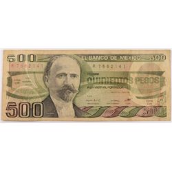 $500 Mexico Note