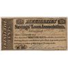 Image 1 : 1863 25c  Mechanics Savings and Loan Assoc