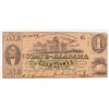 Image 1 : 1863 $1  State of Alabama Note