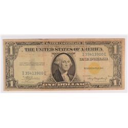 1935A $1 Silver Certificate (North African)