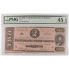 1862 $2 Confederate States of American PMG45