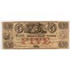 Image 1 : 1855 $5 Bank of Macomb County, MI