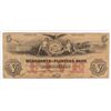 Image 1 : 1856 $5 Merchants and Planters Bank Savannah, GA