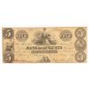 Image 1 : 1858 $5 Bank of Augusta, GA