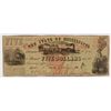 Image 1 : 1862 $5 State of Mississippi Note