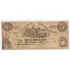 Image 1 : 1864 $5 State of Alabama Note