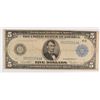 Image 1 : 1914 $5 Federal Reserve Note Fine